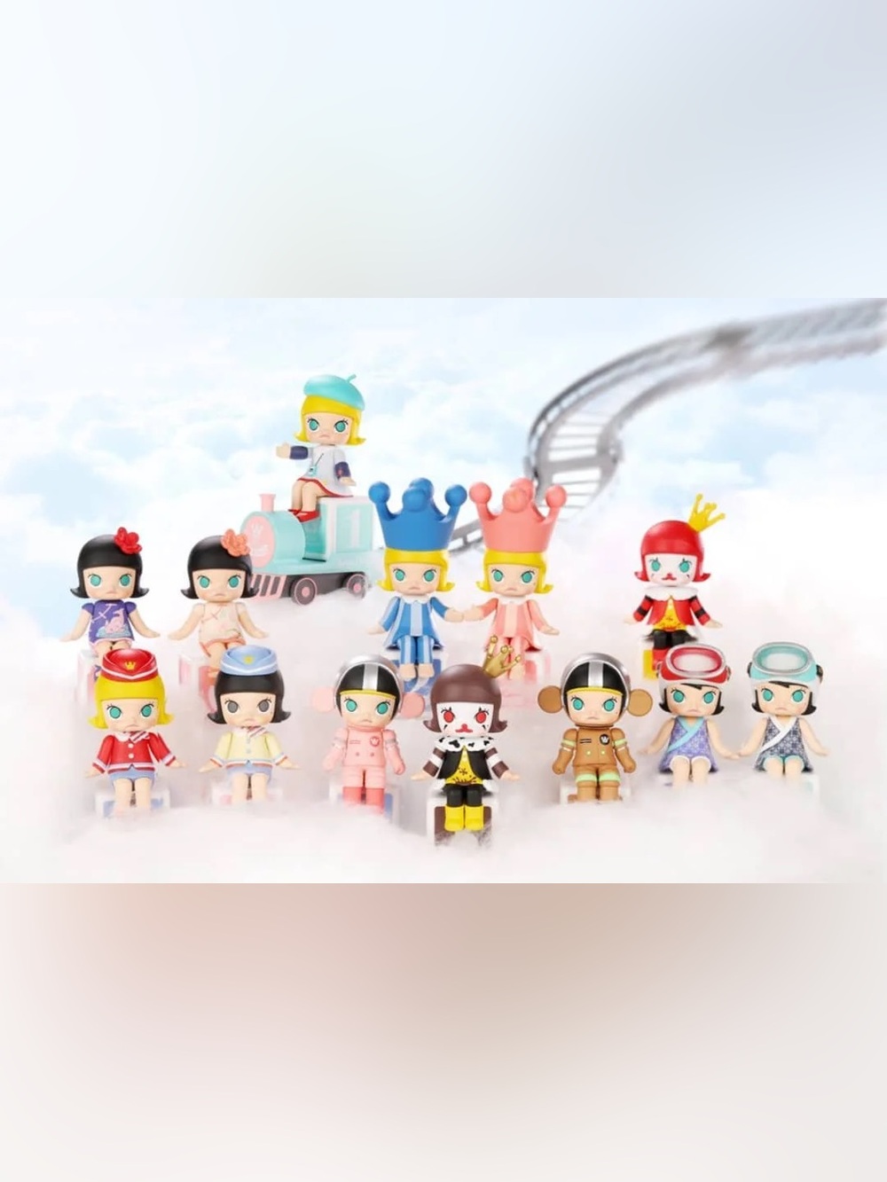 Pop Mart Molly Happy Train Party series